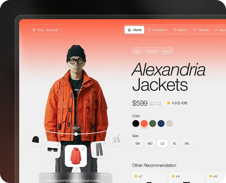 تخصيص المنتجات (DIY) والقياس الافتراضي